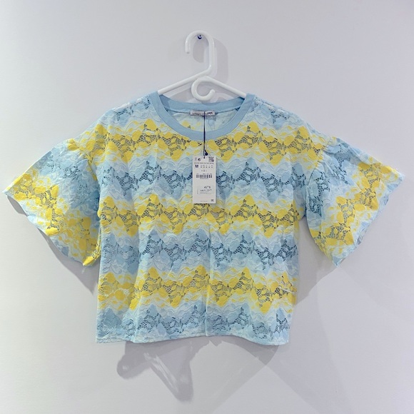 ⭐️ NWT ZARA Lace Top ⭐️ - Picture 5 of 6